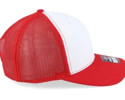 112 Alternate White/Red Trucker - Richardson