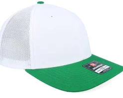 112 Combination White/Kelly Trucker - Richardson