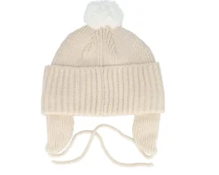 66 Earflap Beanie Marshmallow Pom - Vans