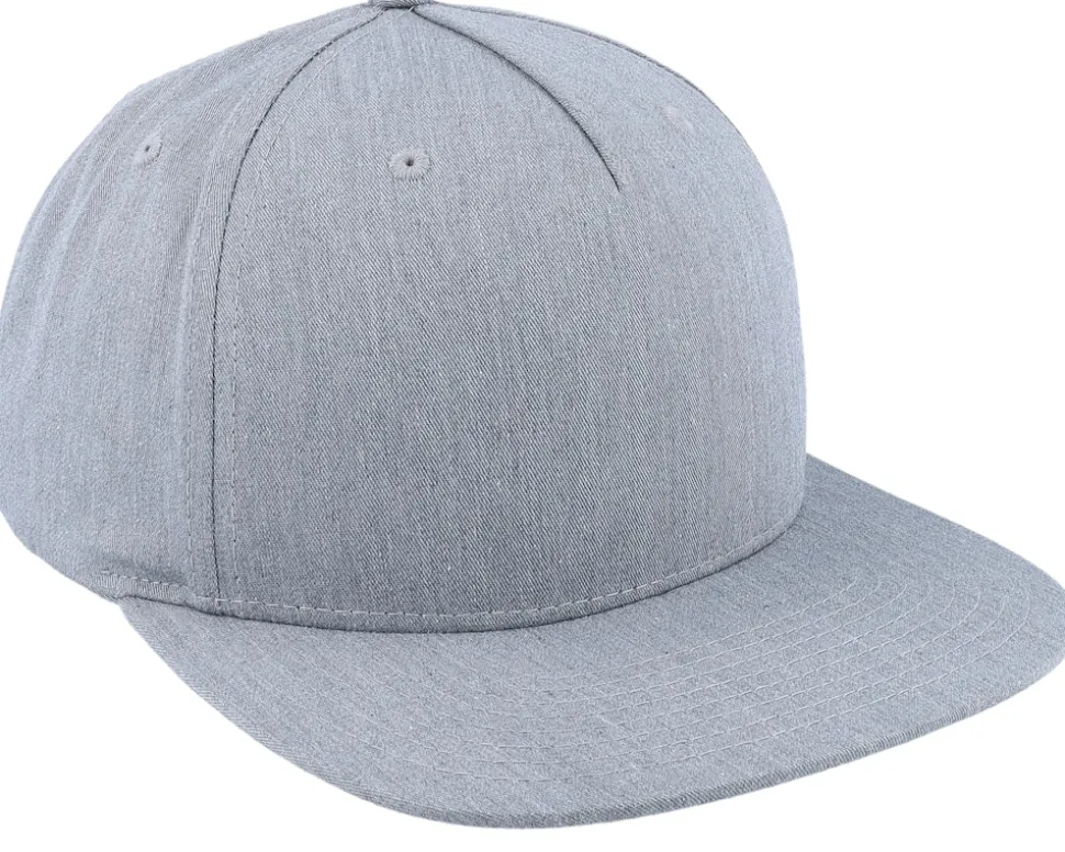 255 Heather Grey Snapback - Richardson