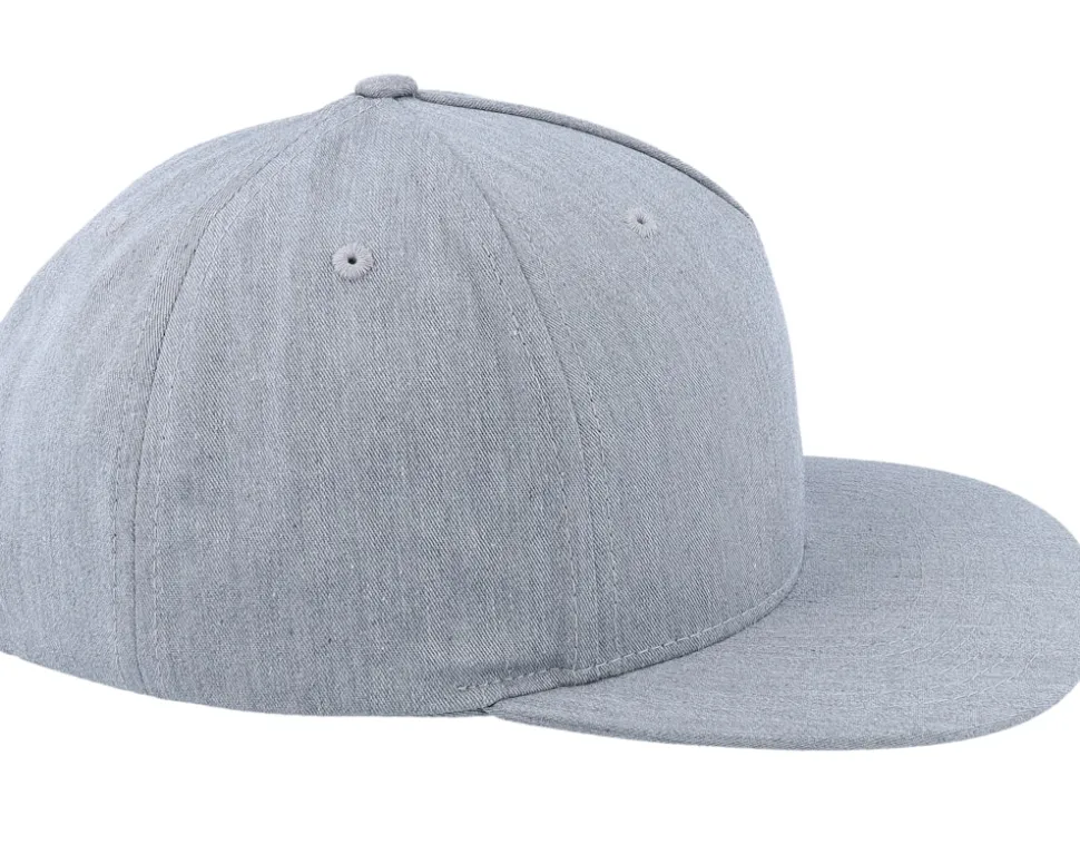 255 Heather Grey Snapback - Richardson
