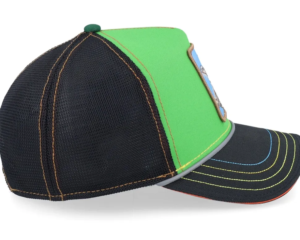 32 In Twenty Insert Coin Green/Black A-Frame Trucker - Goorin Bros.