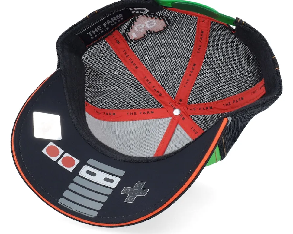 32 In Twenty Insert Coin Green/Black A-Frame Trucker - Goorin Bros.