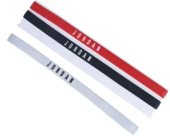 3 Pack Jordan Red/Black/Grey Headbands - Jordan