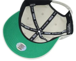 6 Panel Curved Visor Pinapple Sand Dad Cap - Coastal