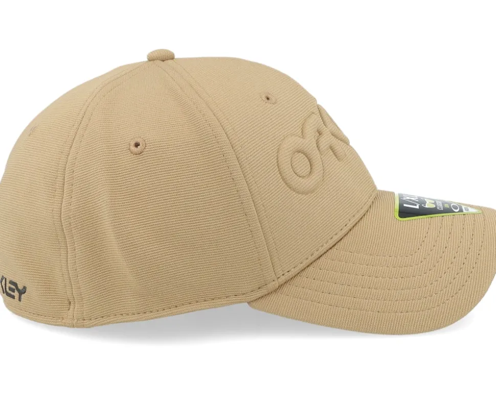 6 Panel Stretch Hat Embossed Coyote Flexfit - Oakley