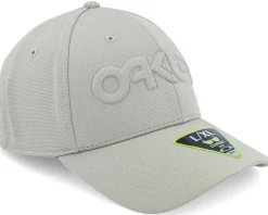 6 Panel Stretch Hat Embossed Boulder Green Flexfit - Oakley