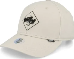 6 Panel Truefit Cap Washed & Sanded Stone Adjustable - Djinns