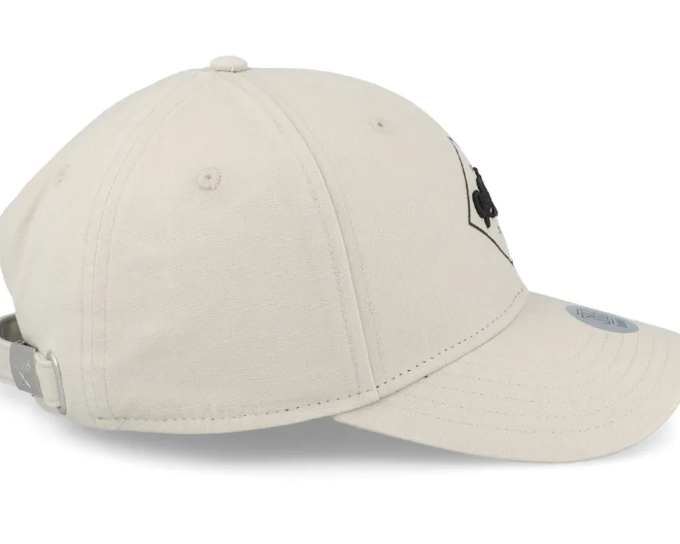 6 Panel Truefit Cap Washed & Sanded Stone Adjustable - Djinns