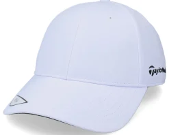 18 Perf Front Hit Struct Mens White Adjustable - Taylor Made