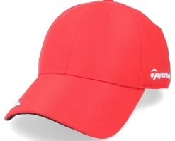 18 Perf Front Hit Struct Mens Red Adjustable - Taylor Made