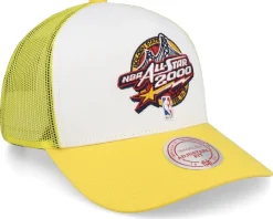 2000 Sf All Star Weekend White/Yellow Trucker - Mitchell & Ness