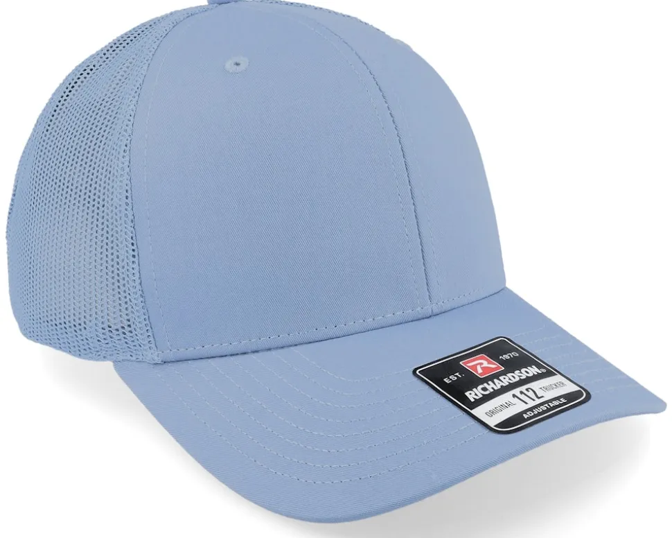112 Solid Columbia Blue Trucker - Richardson