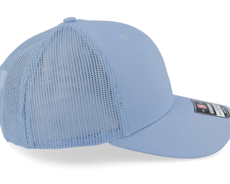 112 Solid Columbia Blue Trucker - Richardson