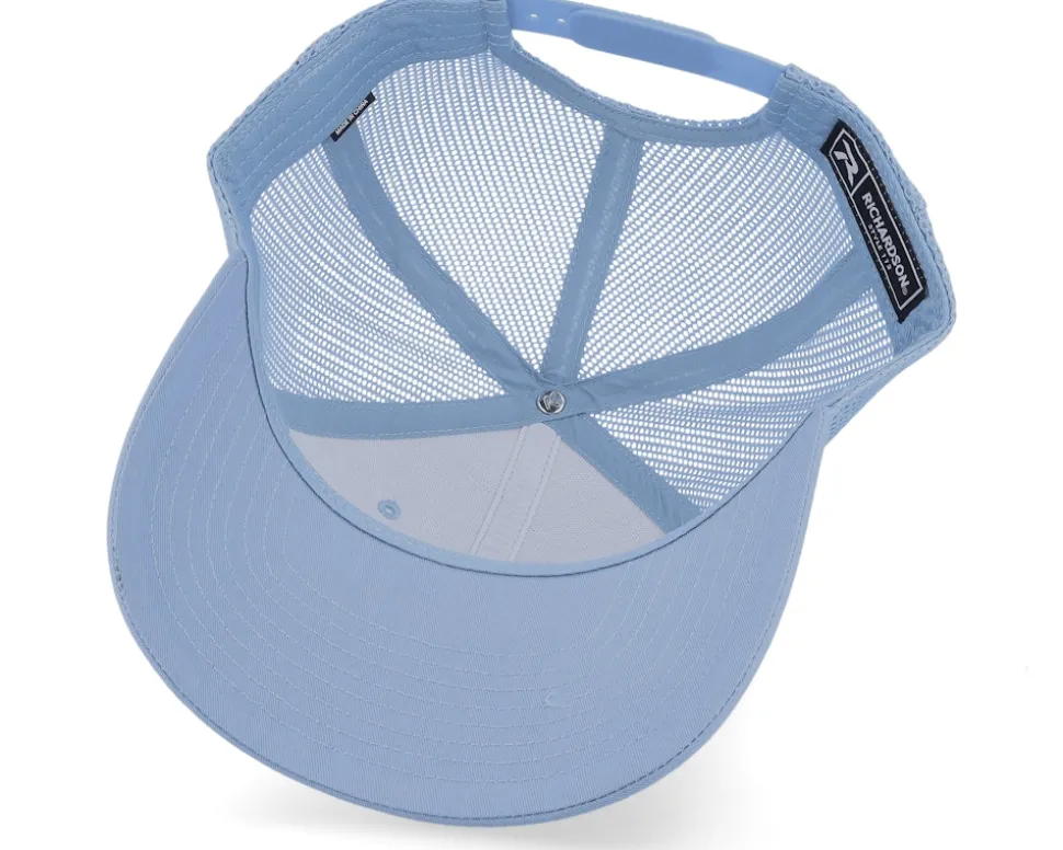 112 Solid Columbia Blue Trucker - Richardson