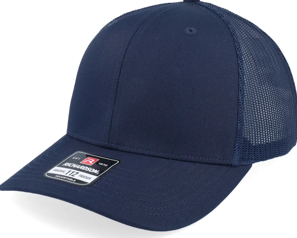 112 Solid Columbia Blue Trucker - Richardson