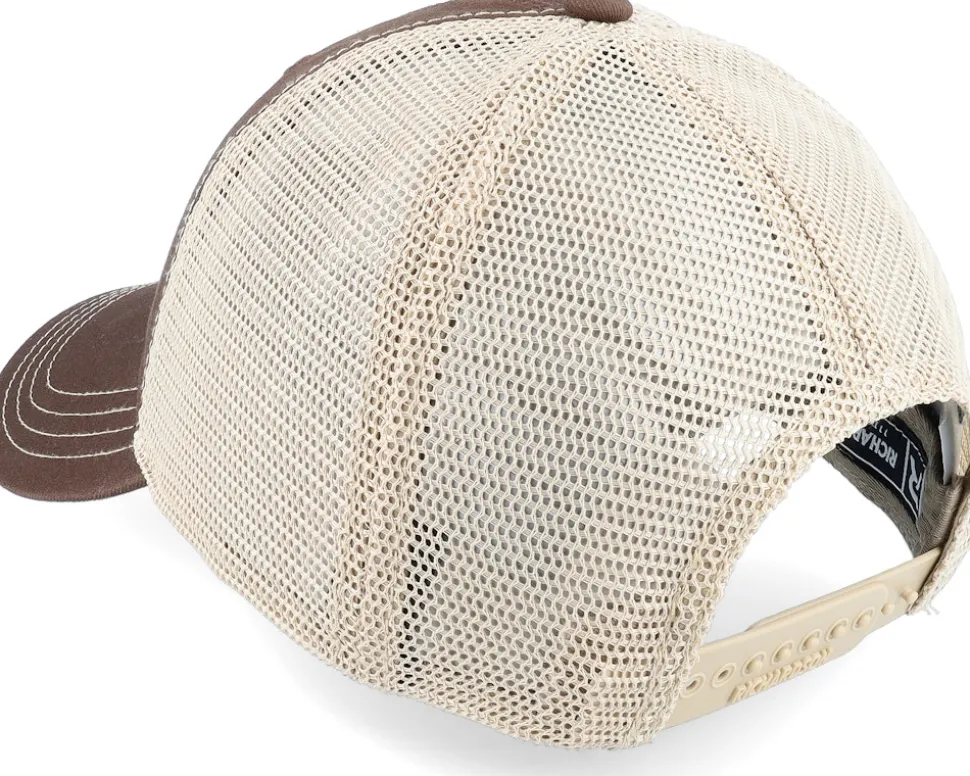 111 Split Brown/Khaki Trucker - Richardson