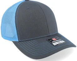 112 Split Charcoal/Columbia Blue Trucker - Richardson