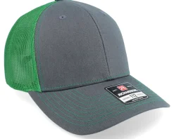 112 Split Charcoal/Kelly Trucker - Richardson