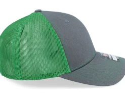 112 Split Charcoal/Kelly Trucker - Richardson