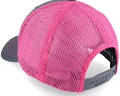112 Split Charcoal/Neon Pink Trucker - Richardson