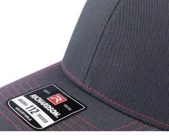 112 Split Charcoal/Neon Pink Trucker - Richardson