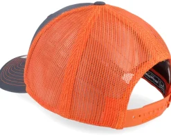 112 Split Charcoal/Orange Trucker - Richardson