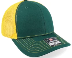 112 Split Dark Green/Gold Trucker - Richardson