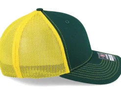 112 Split Dark Green/Yellow Trucker - Richardson