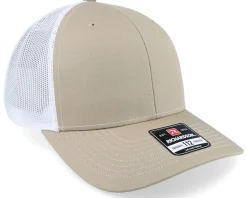 112 Split Khaki/White Trucker - Richardson