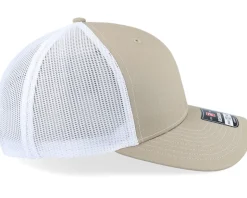 112 Split Khaki/White Trucker - Richardson