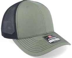 112 Split Loden/Black Trucker - Richardson