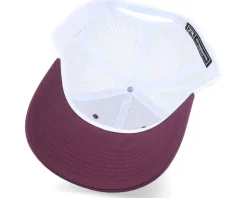 112 Split Maroon/White Trucker - Richardson