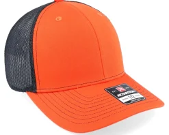 112 Split Orange/Black Trucker - Richardson