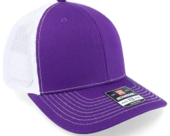 112 Split Purple/White Trucker - Richardson
