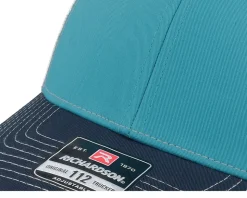 112 Tri Blue Teal/Birch/Navy Trucker - Richardson