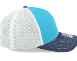 112 Tri Columbia Blue/White/Navy Trucker - Richardson