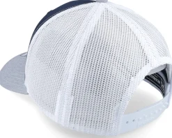 112 Tri Navy/White/Heather Grey Trucker - Richardson
