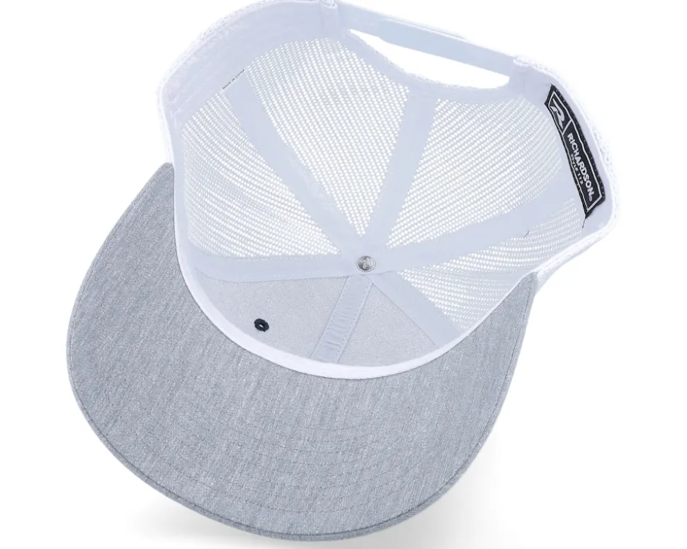 112 Tri Navy/White/Heather Grey Trucker - Richardson