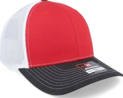 112 Tri Red/White/Black Trucker - Richardson