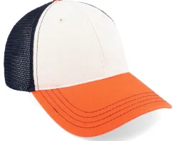111 Tri Stone/Black/Orange Trucker - Richardson