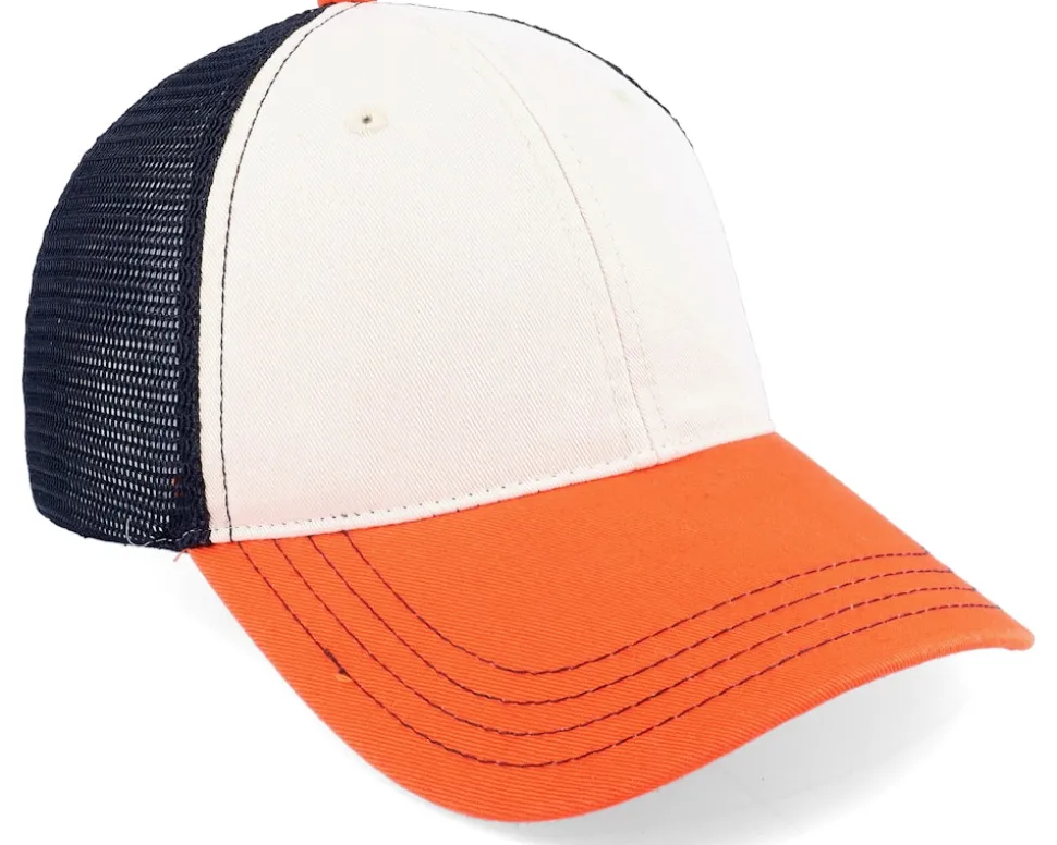 111 Tri Stone/Black/Orange Trucker - Richardson
