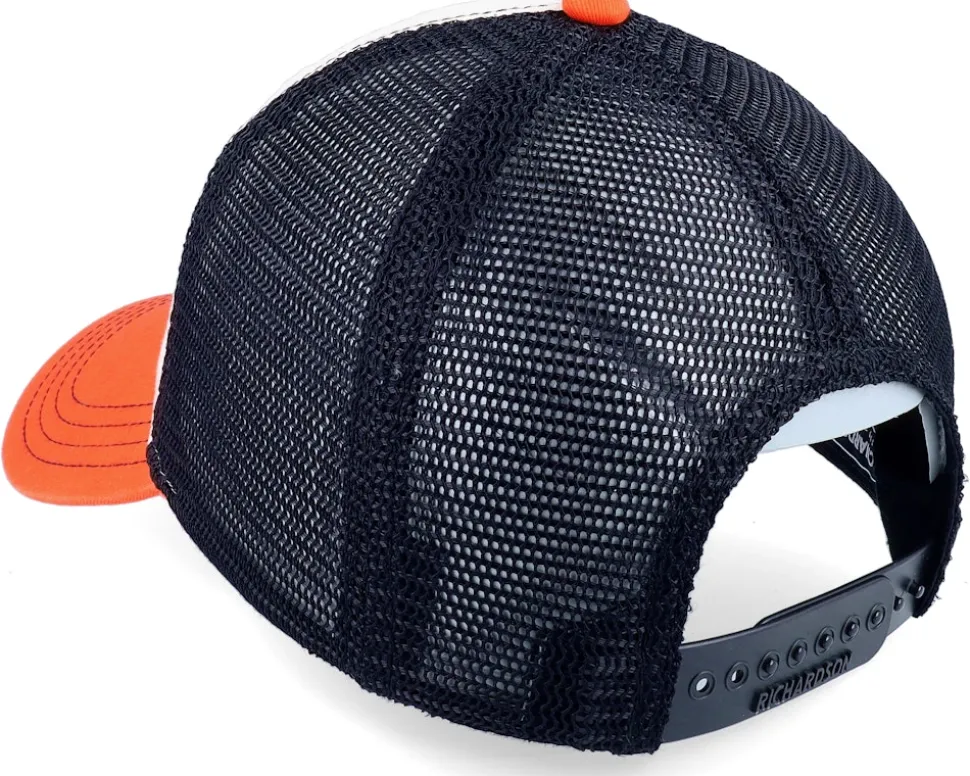 111 Tri Stone/Black/Orange Trucker - Richardson