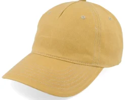 436 Waxed Cotton Dark Tan Dad Cap - Richardson