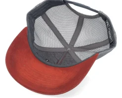 Abandoned Tractor Burnt Red/Charcoal A-Frame Trucker - Iconic