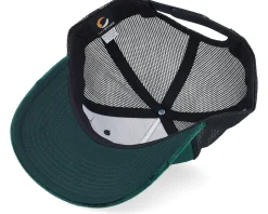 Abandoned Tractor Velvet Green/Black A-Frame Trucker - Calza Pennello