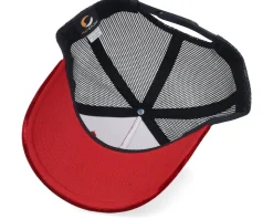 Abandoned Tractor Velvet Red/Black A-Frame Trucker - Calza Pennello