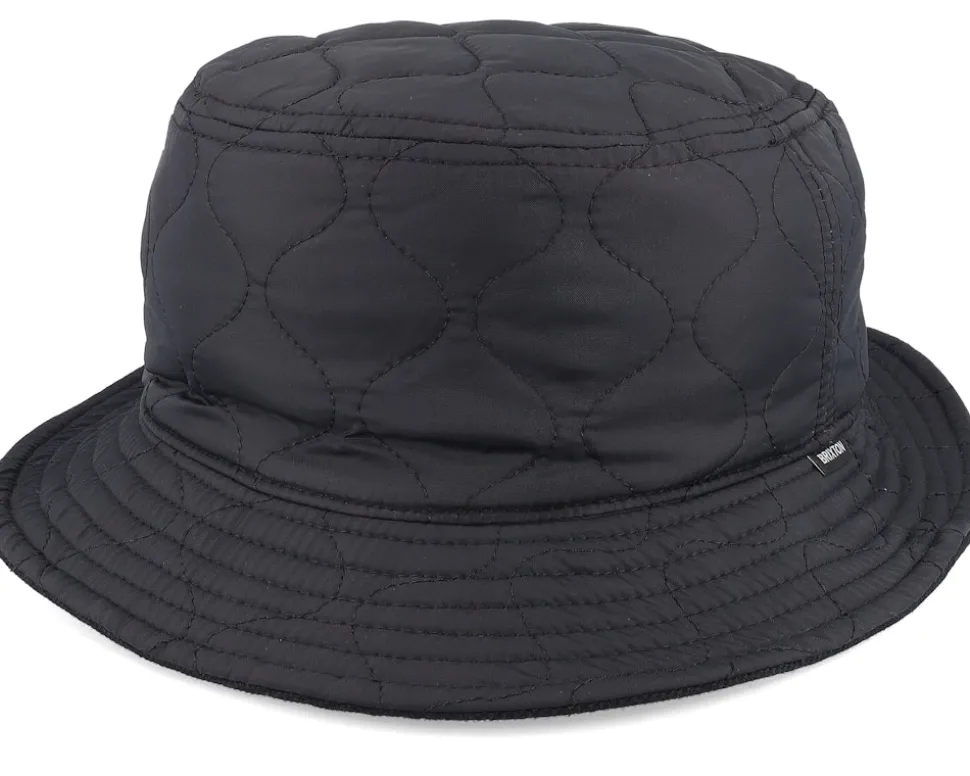 Abraham Rev Hat Black/Black Bucket - Brixton