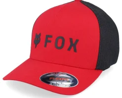 Absolute Hat Flame Red/Black Mesh Flexfit - Fox