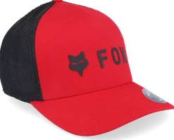 Absolute Hat Flame Red/Black Mesh Flexfit - Fox
